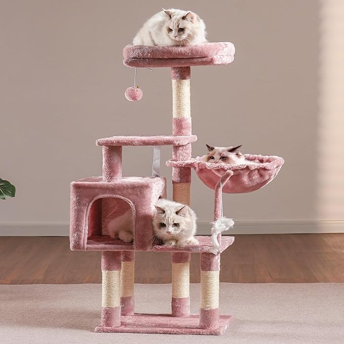 Árbol Rascador Completo para Gatos: ¡Aventura, Confort y Diversión Sin Fin! 