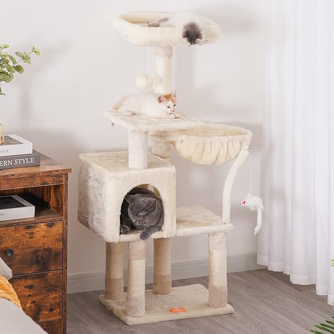 Árbol Rascador Completo para Gatos: ¡Aventura, Confort y Diversión Sin Fin! 