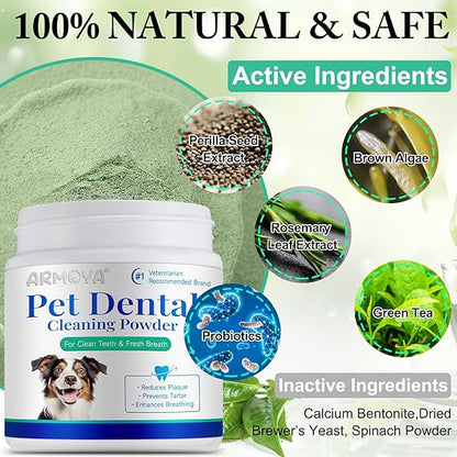 Probiotic Dental Powder: Natural Oral Care for Pets